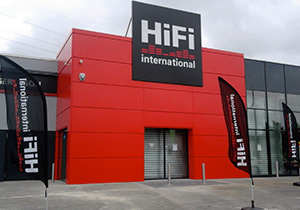 Habillage de la façade HiFi