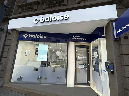 Rebranding des assurances Baloise