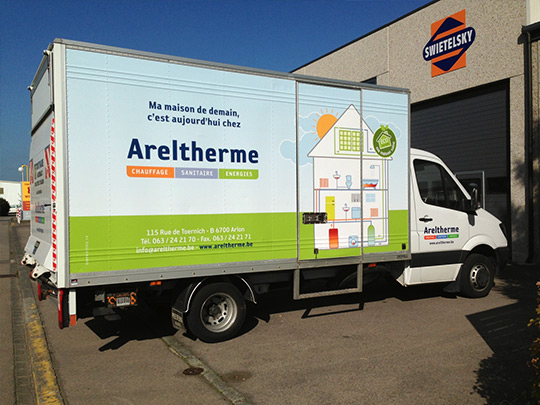 Covering complet d'un camion