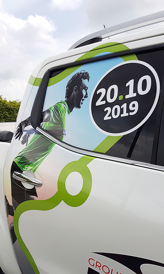 Types de vinyles pour lettrer un véhicule