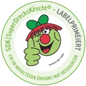 SDK-SuperDrecksKescht | Label Prim&eacute;iert | ISO 14024
